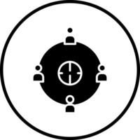 Vector Design User Connection Vector Icon Style