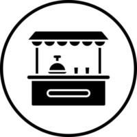 Vector Design Food Stand Vector Icon Style