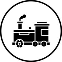 vector diseño vapor tren vector icono estilo