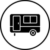 Vector Design Caravan Vector Icon Style