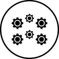 Vector Design Cog Vector Icon Style