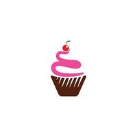 Cake sign icon vector illustration design template