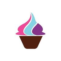 Cake sign icon vector illustration design template