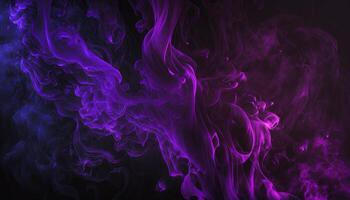 Beautiful abstract background with purple smoke texture. photo