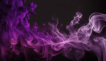 Beautiful abstract background with purple smoke texture. photo