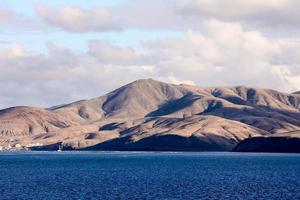 Scenic coastal view photo