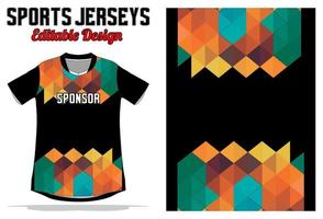 Sport uniform abstract pattern background design vector