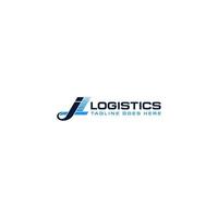 JL LJ initial for logistic logo design vector