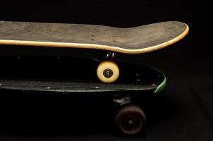 Skateboard close up photo