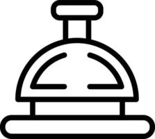 Vector Design Reception Bell Icon Style