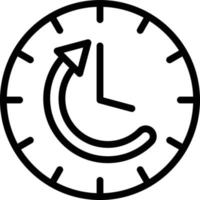 Time Loop Vector Icon Style