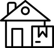 Home Delivery Vector Icon Style