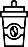 Coffee Takeaway Vector Icon Style