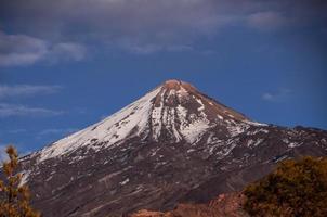 Scenic mountain landscape photo