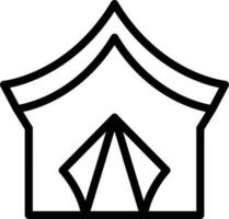 Vector Design Tent Icon Style