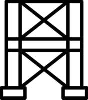 Scaffolding Vector Icon Style