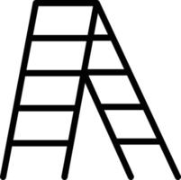 Stepladder Vector Icon Style