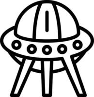 Sputnik Vector Icon Style