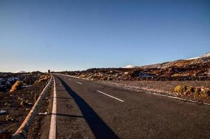 Road in the countryside photo