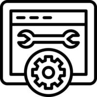 Web Optimization Vector Icon Style