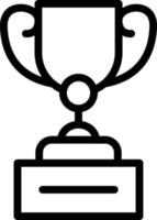Trophy Vector Icon Style