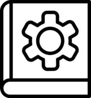 Management Learning Vector Icon Style