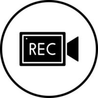 Recording Vector Icon Style