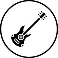 Guitar Vector Icon Style