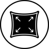 Fabric Elasticity Vector Icon Style