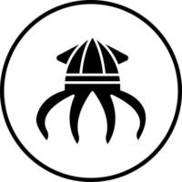 Squid Vector Icon Style