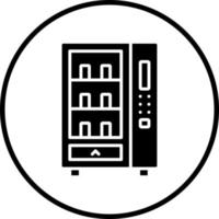 Vending Machine Vector Icon Style