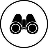 Binoculars Vector Icon Style