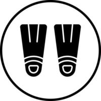 Fins Vector Icon Style