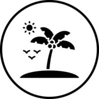 Island Vector Icon Style