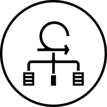 Agile Framework Vector Icon Style