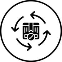 Continuous Delivery Vector Icon Style
