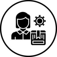 Product Manager Vector Icon Style