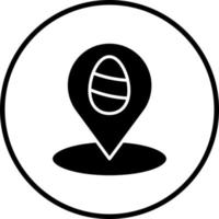 Easter Map Vector Icon Style
