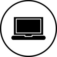 colegio ordenador portátil vector icono estilo