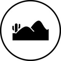 Desert Vector Icon Style