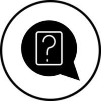 Question Vector Icon Style