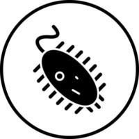 microbio vector icono estilo