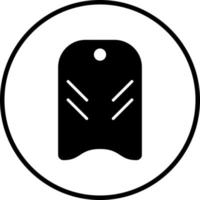 Bodyboarding Vector Icon Style