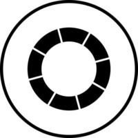 Lifebuoy Vector Icon Style