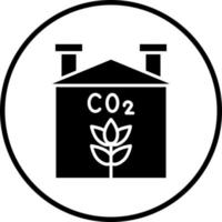 Greenhouse Gases Vector Icon Style