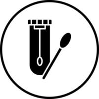 Swab Test Vector Icon Style