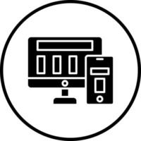 Responsive Design Vector Icon Style