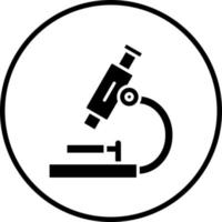 Microscope Vector Icon Style