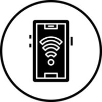 Network Wifi Vector Icon Style