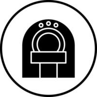 CT Scan Vector Icon Style